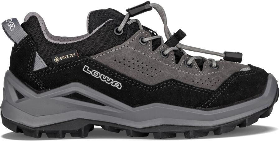 Lowa Kid's Wandax GTX Lo Multisportschoenen grijs zwart