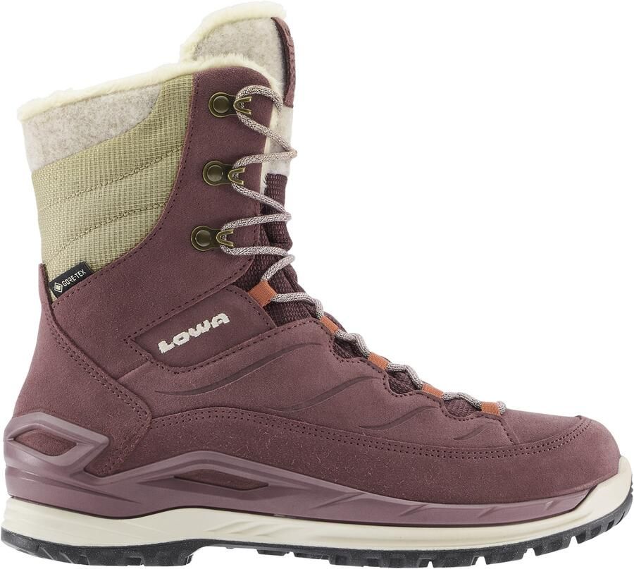 Lowa Women's Calceta Evo GTX Winterschoenen bruin purper