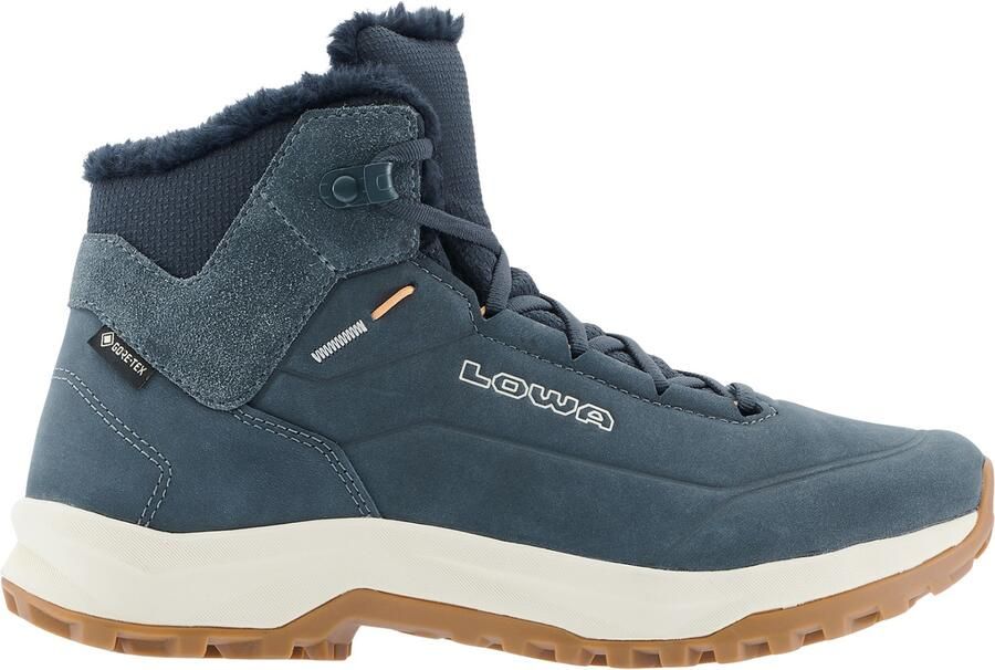 Lowa Women's Kaloya Winter GTX Mid Winterschoenen blauw