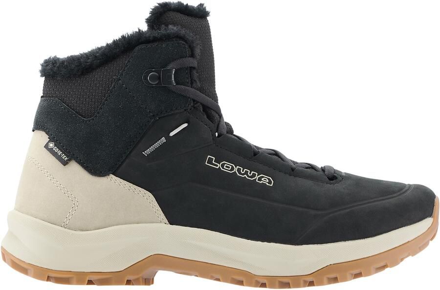 Lowa Women's Kaloya Winter GTX Mid Winterschoenen zwart beige
