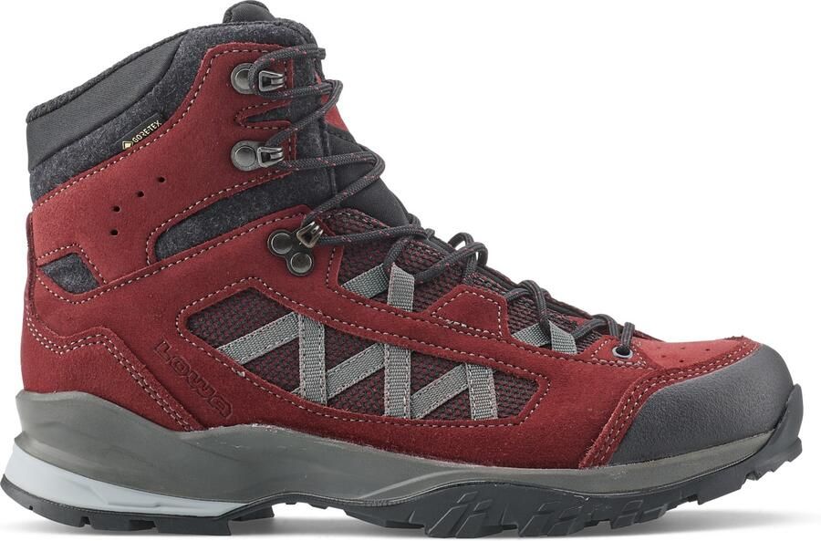Lowa Women's Nevada GTX Mid Wandelschoenen rood