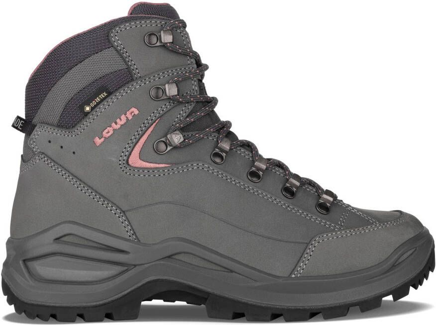 Lowa RENEGATE EVO GTX MID Ws dames wandelschoenen trekkingschoenen outdoor Goretex Graphite Rose