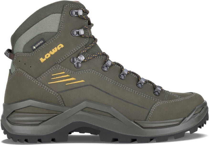 Qlima Lowa Renegade Evo Gore-Tex Mid Wandelschoen Olive mustard - Foto 2