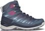 Lowa Ferrox GTX Mid Wandelschoenen Dames Navy Iceblue - Thumbnail 2