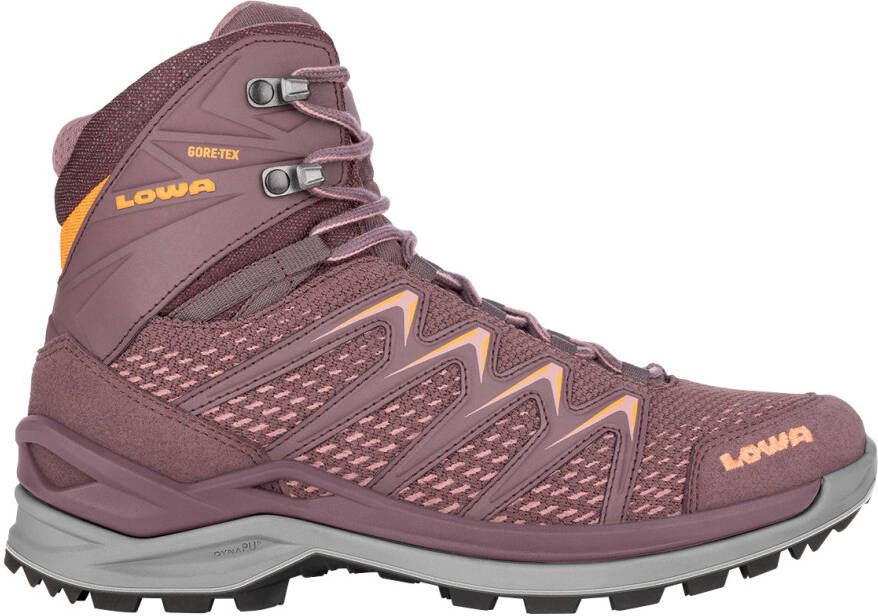 Lowa Women's Innox Pro GTX MID Wandelschoenen bruin purper