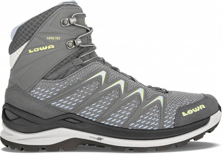 Lowa Innox Pro GTX Mid Wandelschoenen Dames Middengrijs Lichtgroen - Foto 2