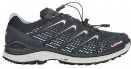 Lowa Maddox GTX LO Wandelschoenen Dames Middenblauw Zalmroze - Foto 7