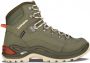 Lowa Renegade Gtx Mid Wandelschoen Dames waterdichte mid wandelschoenen Greygreen Panna - Thumbnail 2