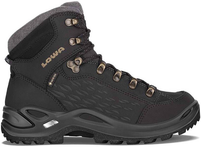 Lowa Women's Renegade Warm GTX Mid Winterschoenen zwart grijs