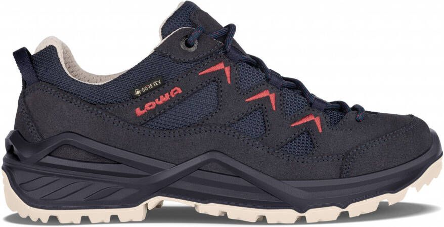 Lowa Women's Sirkos Evo GTX LO Multisportschoenen grijs blauw