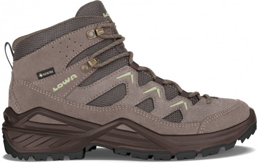 Lowa Sirkos EVO GTX MID Ws Dames Groene Wandelschoen