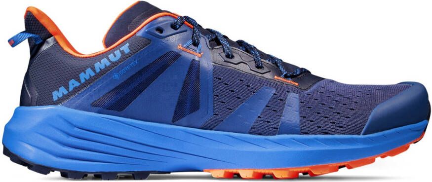 Mammut Saentis Trailrunning Low GTX Trailrunningschoenen blauw