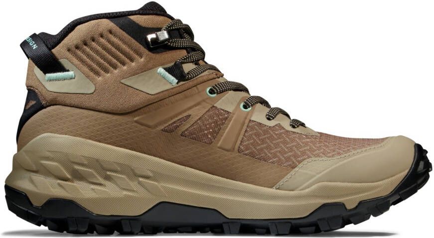 mammut Women's Sertig II Mid GTX Wandelschoenen bruin beige