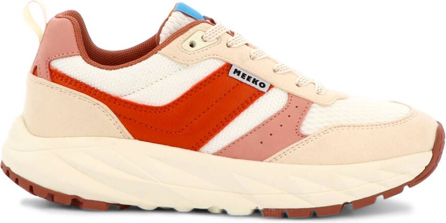 Meeko Pongo Sneakers wit beige
