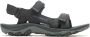 Merrell Huntington Sport Convert Sandal J036871 Mannen Zwart Sandalen - Thumbnail 2
