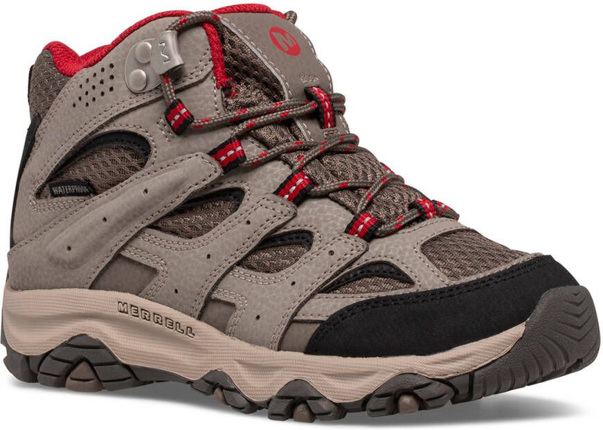 Merrell Kid's Moab 3 Mid Waterpoof Wandelschoenen bruin