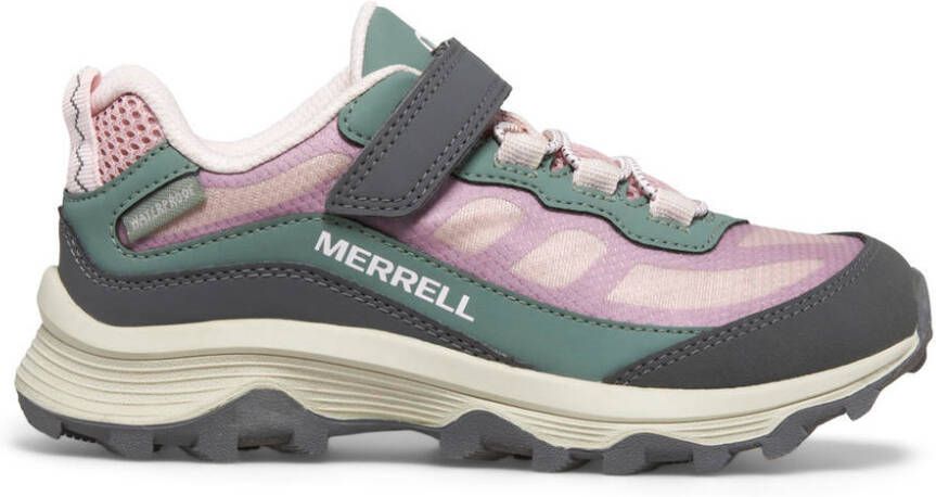 Merrell Kid's Moab Speed Low A C Waterproof Multisportschoenen grijs