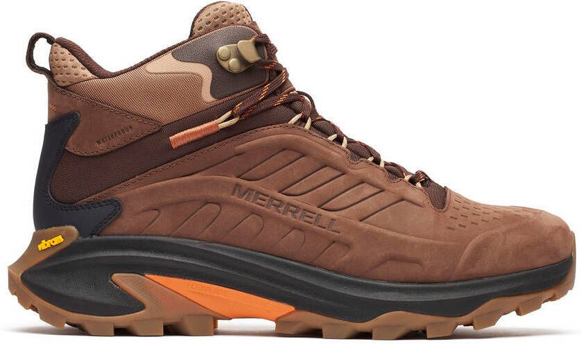 Merrell Moab Speed 2 Leather Mid WP Wandelschoenen bruin