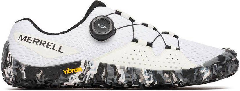 Merrell Vapor Glove 6 Boa Barefootschoenen wit grijs