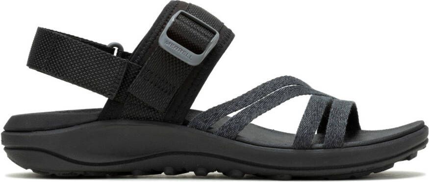 Merrell Women's District 4 Backstrap Sandalen zwart