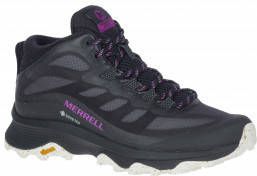 Merrell Women's Moab Speed Mid GTX Wandelschoenen grijs blauw - Foto 9