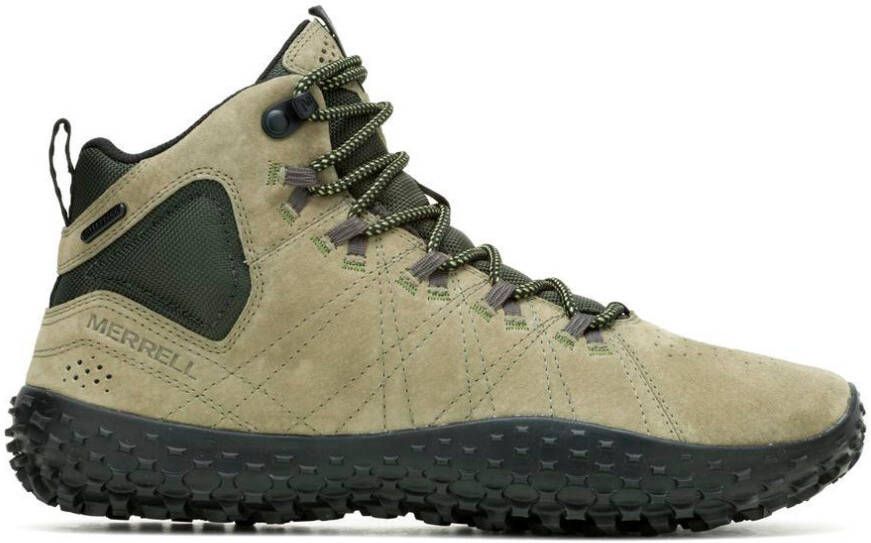 Merrell Wrapt Mid Waterproof Sneakers olijfgroen
