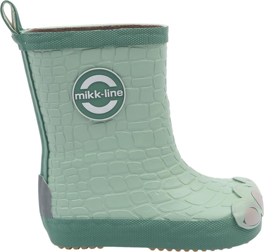 Mikk-Line Kid's Wellies Dragon Barefoot Rubberlaarzen turkoois