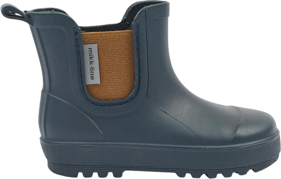 Mikk-Line Kid's Wellies Short TPR Rubberlaarzen blauw