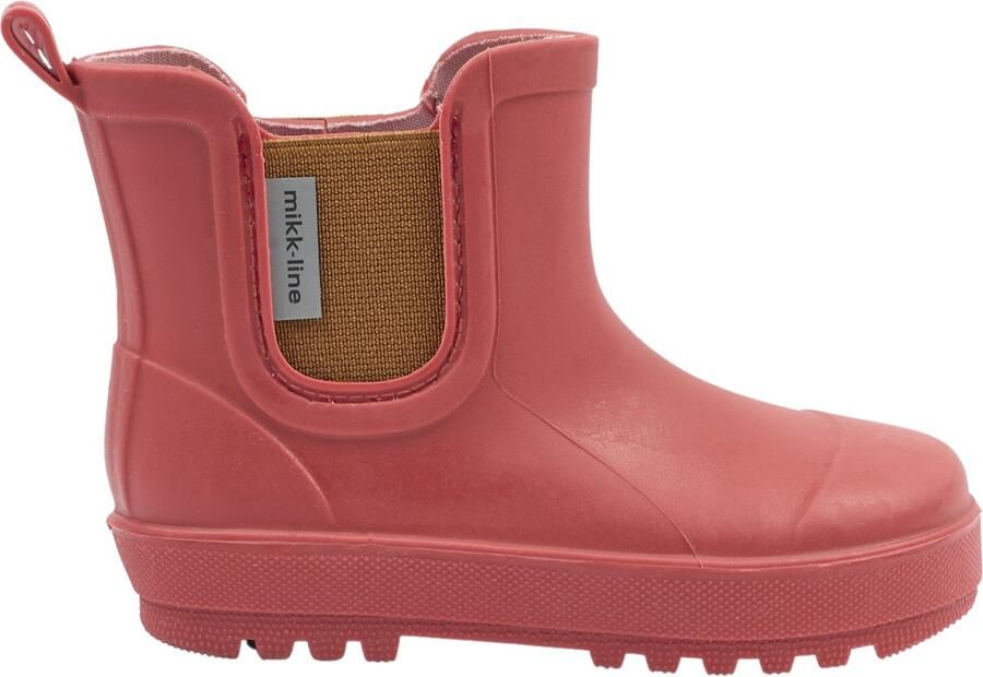Mikk-Line Kid's Wellies Short TPR Rubberlaarzen rood