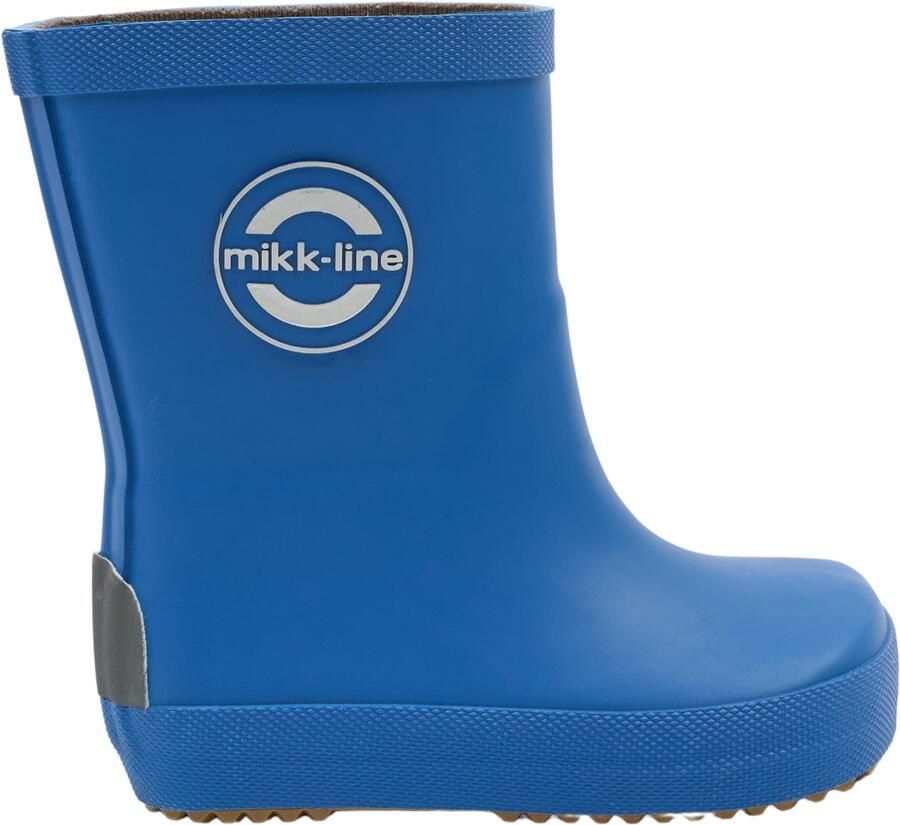 Mikk-Line Kid's Wellies Solid Barefoot Rubberlaarzen blauw