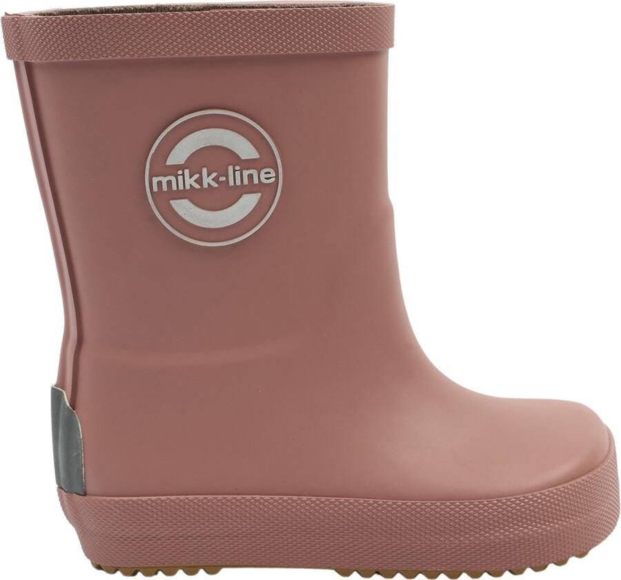 Mikk-Line Kid's Wellies Solid Barefoot Rubberlaarzen bruin