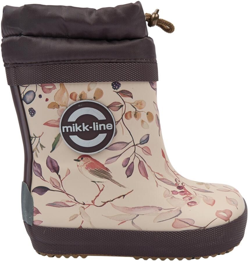 Mikk-Line Kid's Wellies Winter Aop Barefoot Rubberlaarzen grijs