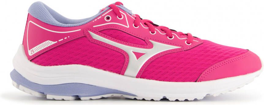 Mizuno Kid's Wave Rider 25 JR Runningschoenen roze