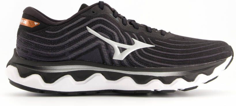 Mizuno Wave Horizon 6 Heren Sportschoenen Hardlopen Weg zwart wit - Foto 3