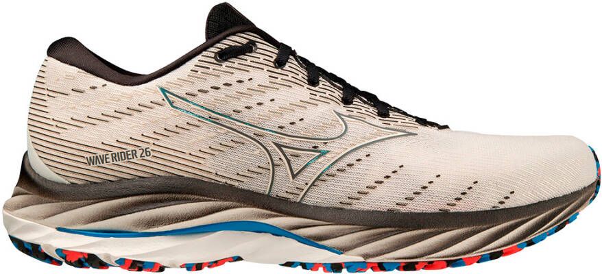 Mizuno Wave Rider 26 Runningschoenen beige