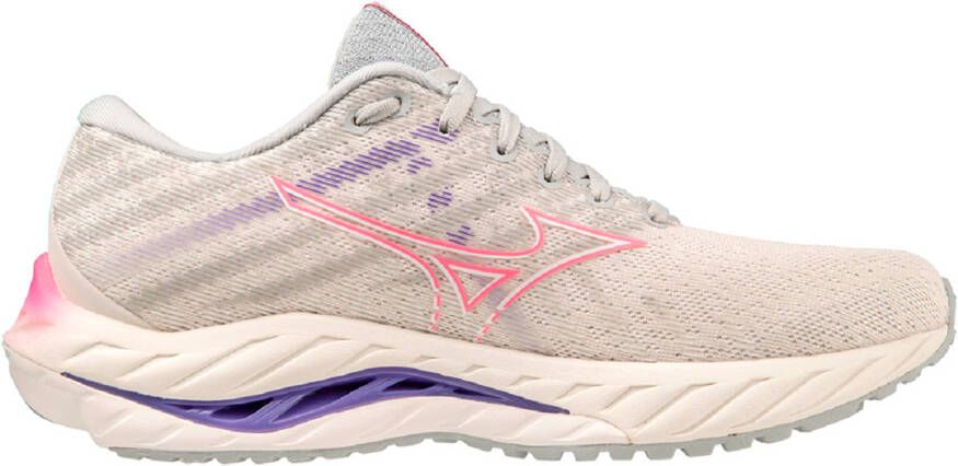 Mizuno Wave Inspire 19 Hardloopschoenen Wit 1 2 Vrouw - Foto 2