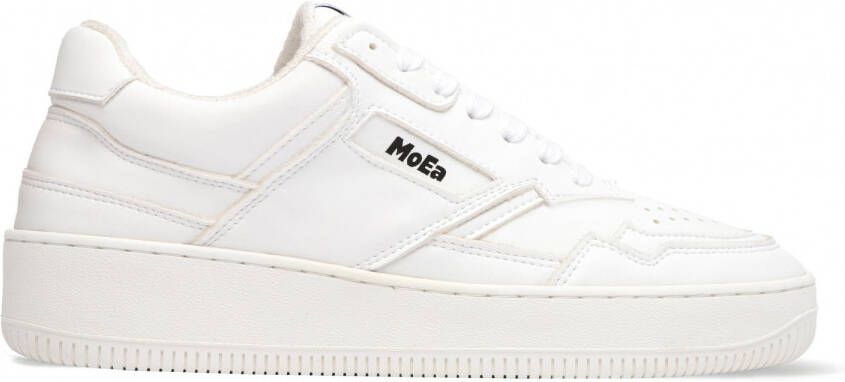 MoEa Lage Sneakers -basgn1 Maat: 41 Materiaal: Vegan Kleur: Wit - Foto 8
