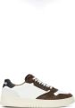 NAPAPIJRI Sneakers laag chocoladebruin lichtgrijs wit - Wit