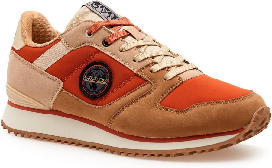 Napapijri Sneaker Cosmos 02 Sneakers bruin beige