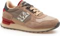 Napapijri Sneaker Stab Sneakers bruin beige - Bruin