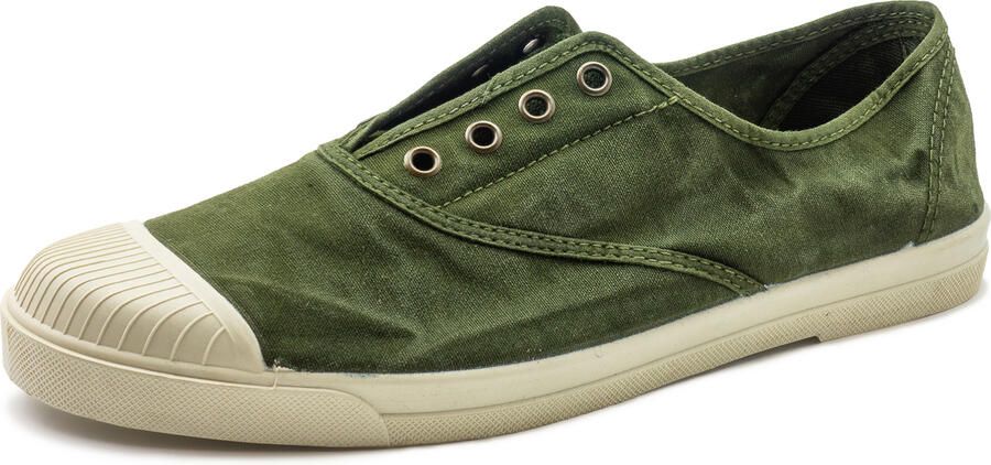 Natural World Ingles Elastico Enzimatico Sneakers olijfgroen
