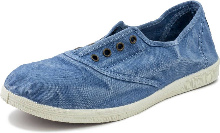 Natural World Women's Old Arum Sneakers blauw