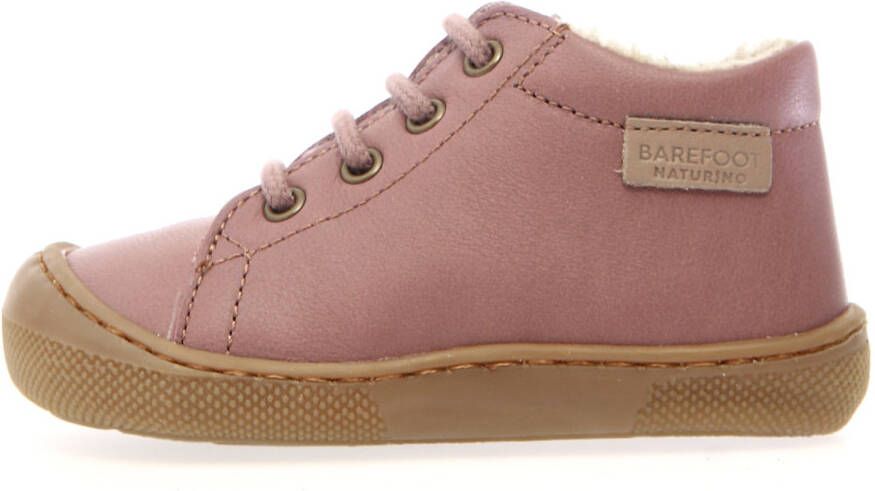 Naturino Kid's Amur Nappa Spazz. Lined Barefootschoenen bruin