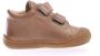 Naturino velcro effen lederen sneakers Cocoon beige - Thumbnail 1