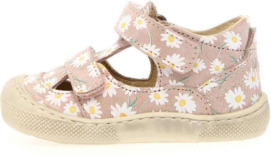 Naturino Kid's Irtys Nappa Suede Sandalen beige