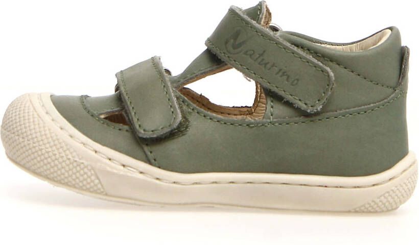 Naturino Kid's Puffy Sandalen olijfgroen beige