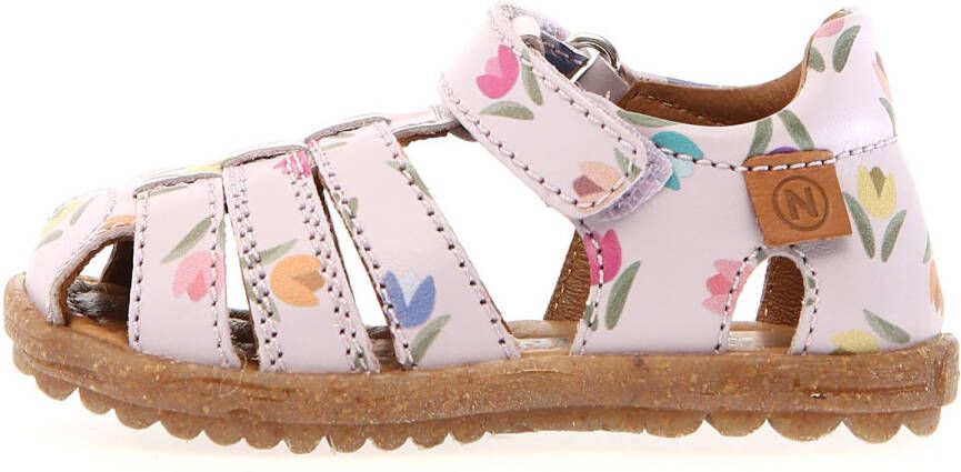 Naturino Kid's See Calf Printed Sandalen bruin