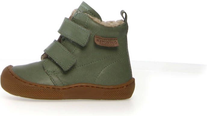 Naturino Kid's Wigghi VL Nappa Spazz. Lined Winterschoenen olijfgroen