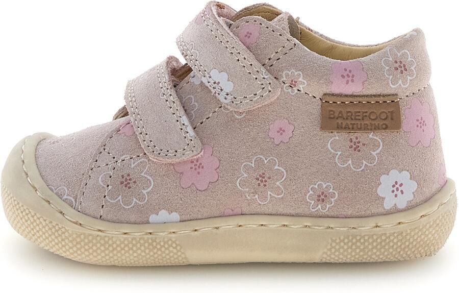 Naturino Kid's Barefoot Amur VL Suede Printed Barefootschoenen bruin