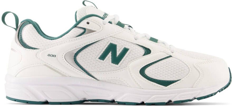 New Balance ML408 sneakers wit groen Uitneembare zool